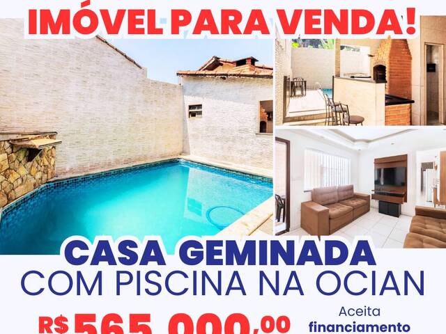 #1768 - Casa para Venda em Praia Grande - SP - 2